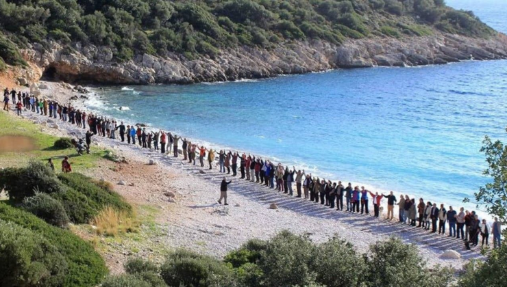 Datçalılar Özel Çevre Koruma Alanı’nın ranta ve talana açılmasına tepki gösterdi