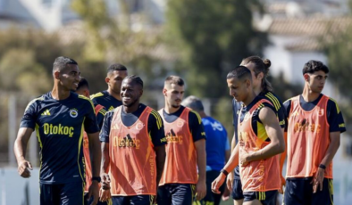 Fenerbahçe çift idman yaptı!