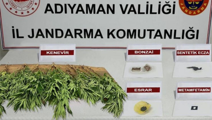 Adıyaman'da uyuşturucu operasyonu: 15 gözaltı