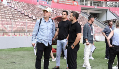 UEFA yetkilileri, Samsunspor Stadını inceledi!