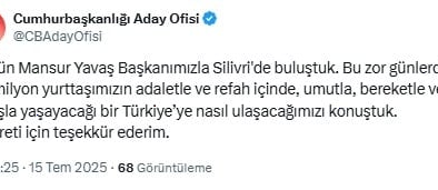 İmamoğlu'ndan Mansur Yavaş açıklaması