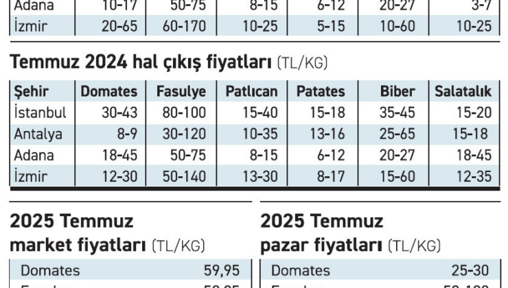 Hal başkanlarından çağrı: Ucuz sebze ve meyve için haller tüketicilere açılsın