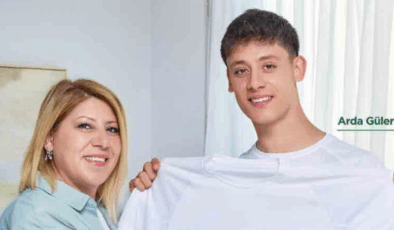 Arda Güler annesiyle birlikte reklam yıldızı oldu