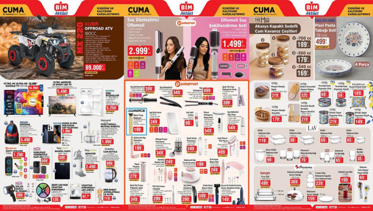 BİM'e 18 Temmuz Cuma günü Philips Süpürge geliyor! (BİM 18 TEMMUZ CUMA AKTÜEL ÜRÜNLER KATALOĞU)