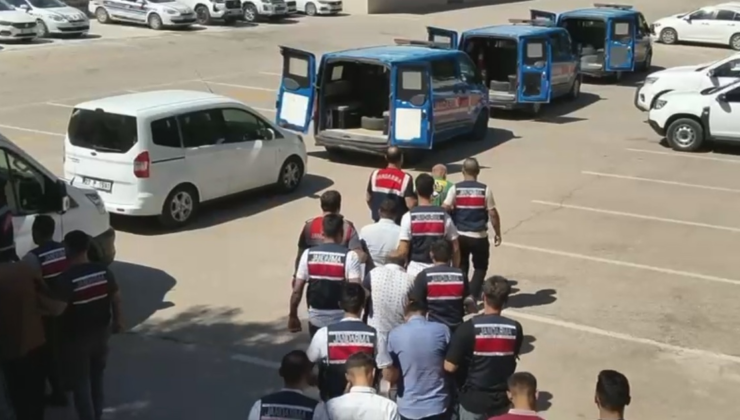 10 ilde 5 suç örgütüne operasyon: 74 gözaltı