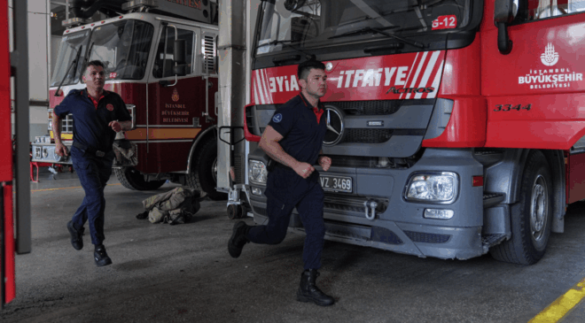 Adana'da 90 yeni itfaiye eri göreve başladı