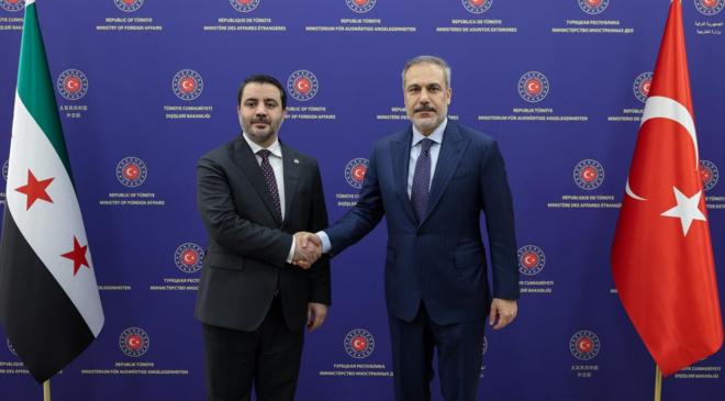 Bakan Fidan'dan Suriye diplomasisi