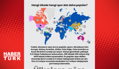 Ülkelere göre en popüler spor dalı