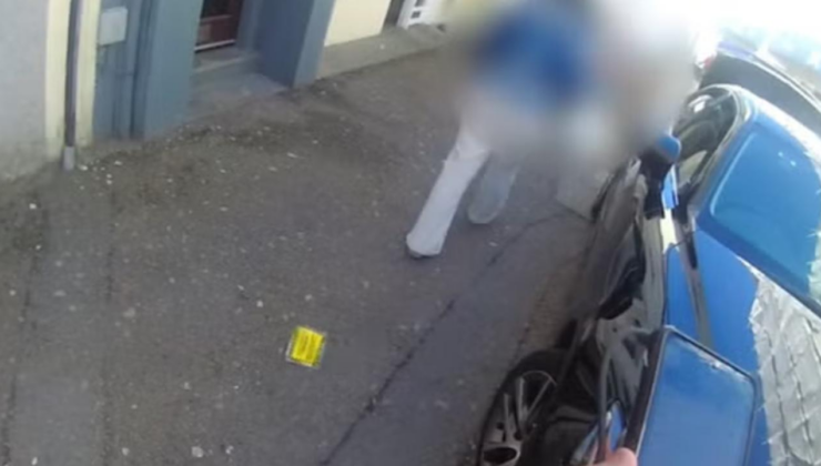 Park cezasını yere atan kadına bu kez de çöp atma cezası kesildi