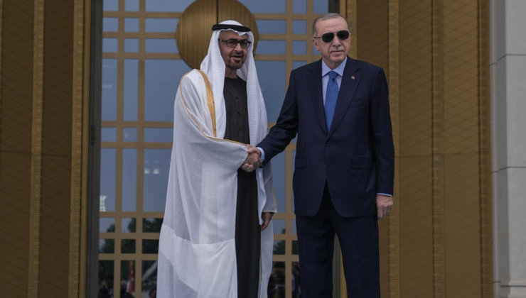 BAE Devlet Başkanı Al Nahyan Ankara'da