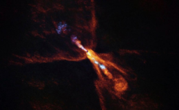 Astronomlar, uzak bir yıldızın etrafında yeni bir Güneş sisteminin oluşumunu ilk kez gözlemledi
