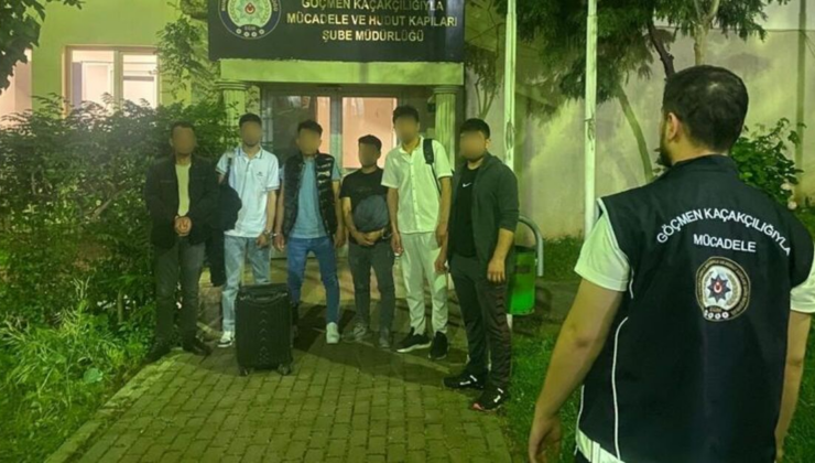 32 kaçakçı ve 572 göçmen yakalandı