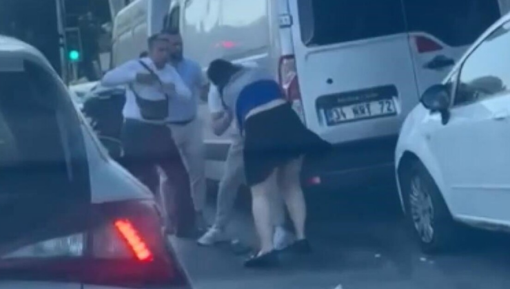 Sigara kavgası! Kadın yolcu, taksiciye saldırdı!