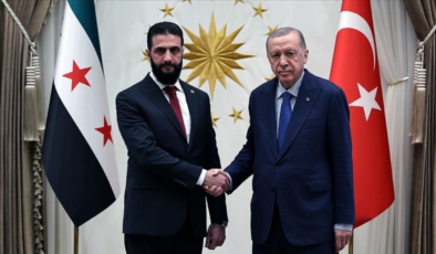 Son dakika: Cumhurbaşkanı Erdoğan, Ahmed Şara ile görüştü