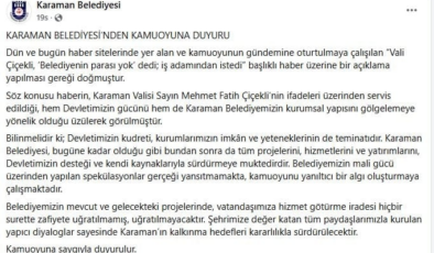 Vali ve MHP’li Belediye arasında ‘kasada para yok’ krizi