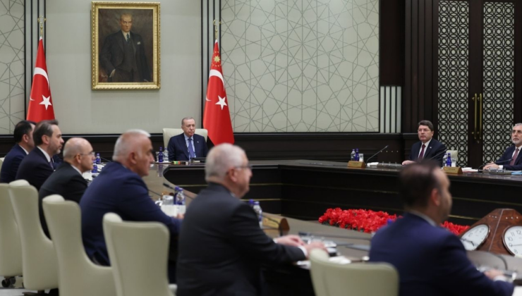 Cumhurbaşkanlığı Kabinesi Beştepe'de toplandı: Gündemde kritik konular var