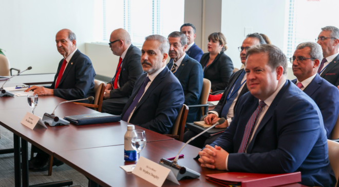 Bakan Fidan Kıbrıs konulu gayriresmi toplantıya katıldı