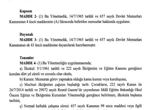 Resmi Gazete'de  yayımlandı: Memurlara yarı zamanlı çalışma geliyor
