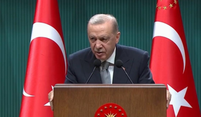 Erdoğan kabine sonrası konuştu