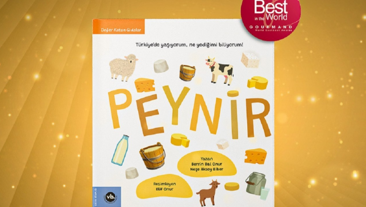 VBKY’nin çocuklara özel 'Peynir' kitabı, dünyanın en iyisi seçildi