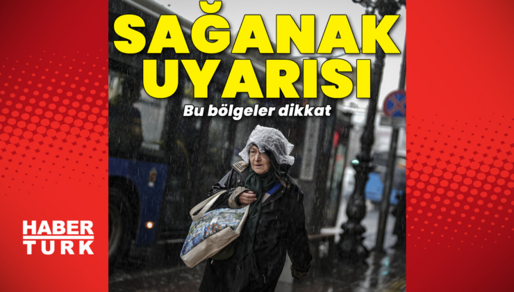 Sağanak yağmur var!