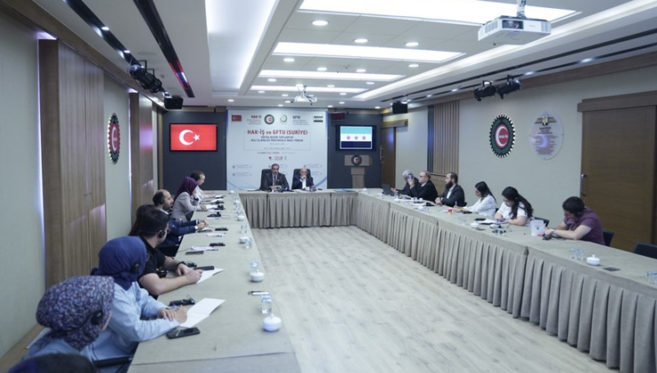 HAK-İŞ ve GFTU'dan ortak protokol: Göç, istihdam ve barış gündemde