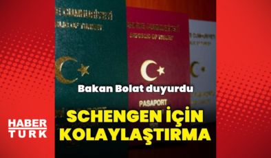 Bakan Bolat'tan Schengen açıklaması