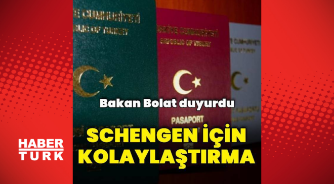 Bakan Bolat'tan Schengen açıklaması