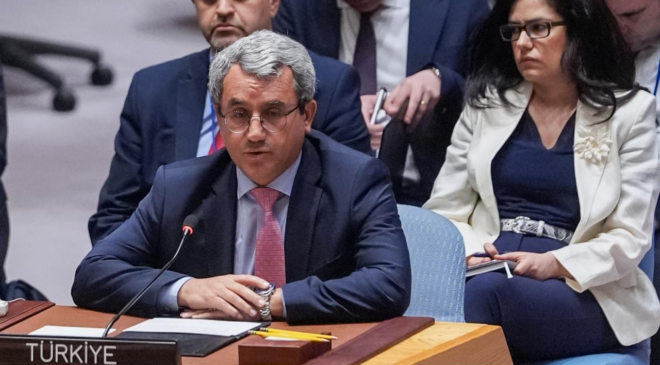 Türkiye'nin BM Daimi Temsilcisi: İsrail Suriye'nin istikrar çabalarını baltaladı