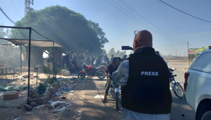 Süveydada gerilim tırmanıyor: TRT Haber ekibi çatışma bölgesinde