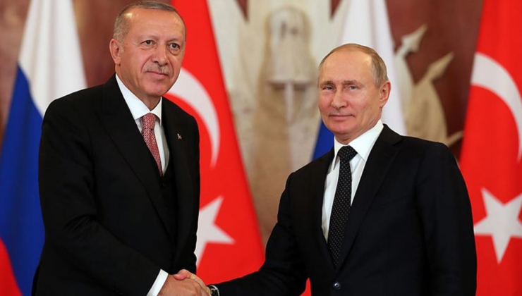 Son dakika: Cumhurbaşkanı Erdoğan, Putin ile görüştü