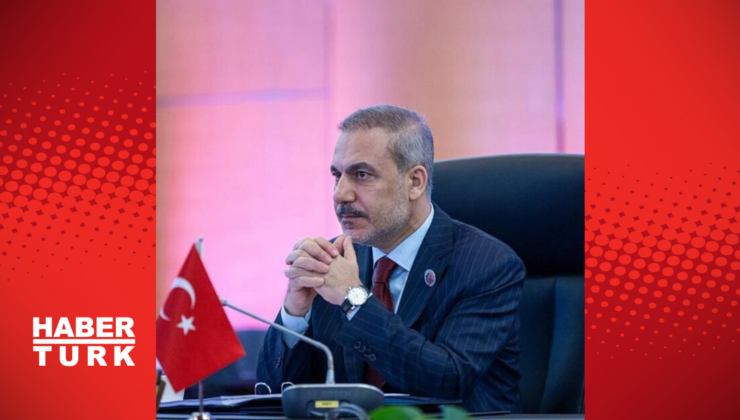 Bakan Fidan, Suriyeli mevkidaşıyla görüştü