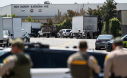 Los Angeles'ta polis yerleşkesinde patlama: 3 ölü