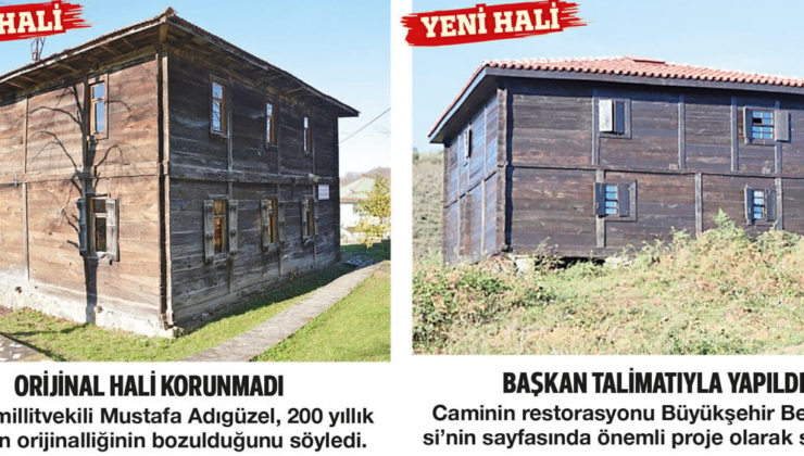 Cami çalındı kavgası büyüyor