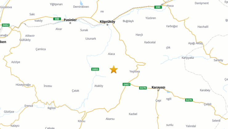 Son dakika… Erzurum'da 4,1 büyüklüğünde deprem