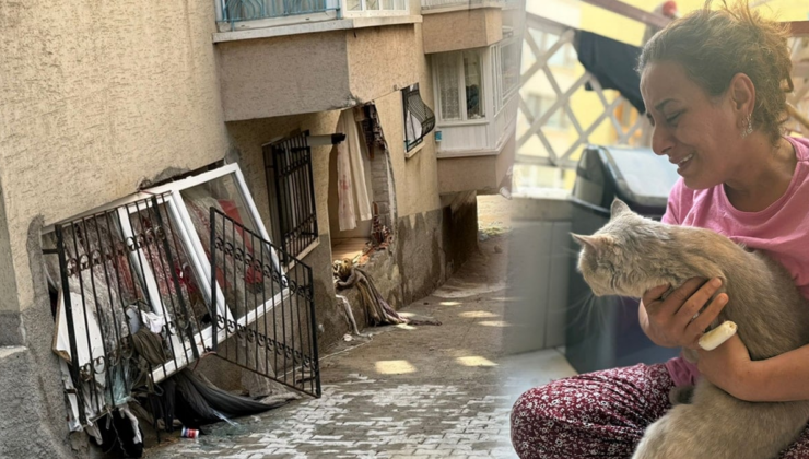 Selde evinin duvarı yıkılan kadın dehşeti anlattı: Odanın duvarından sürüklendik
