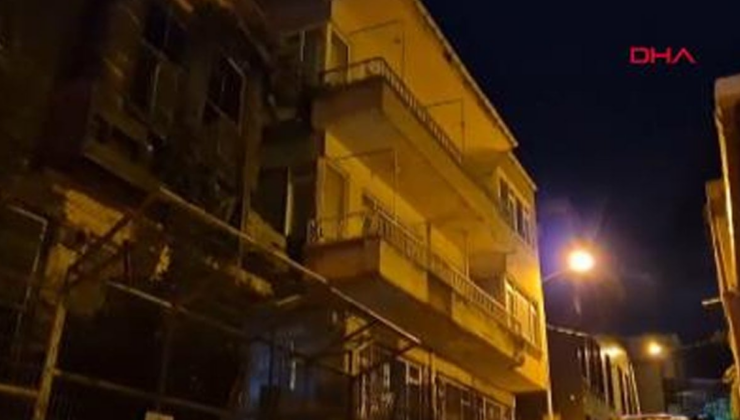 Tekirdağ'da çökme riski: Bir bina boşaltıldı