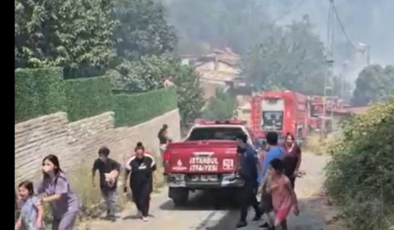 İstanbul Sultangazi'de yangın: Gecekondulara sıçradı