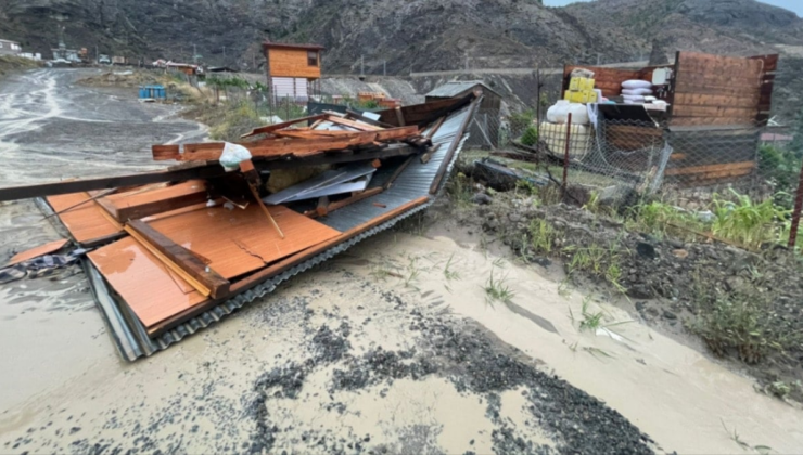 Artvin'de fırtına kabusu