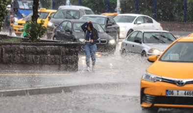 4 il için sarı uyarı: Kuvvetli yağışa dikkat