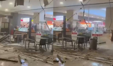 İstanbul'da AVM'nin asma tavanı çöktü: Yaralı var