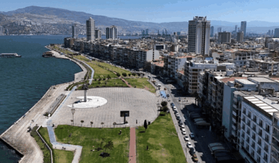 İzmir'de görülmemiş manzara