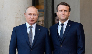 Macron ve Putin, 3 yıl sonra ilk kez konuştu