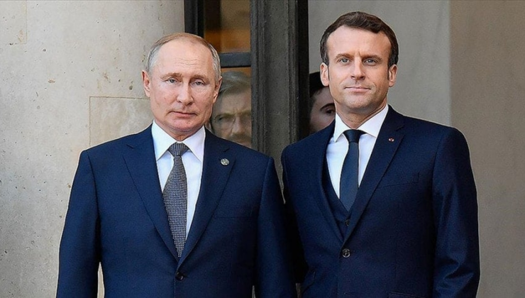 Macron ve Putin, 3 yıl sonra ilk kez konuştu