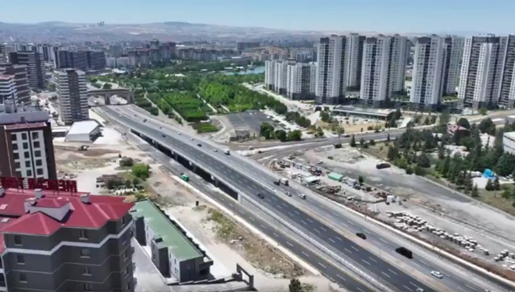 Mansur Yavaş, trafiği rahatlatacak iki yeni projenin tamamlandığını duyurdu