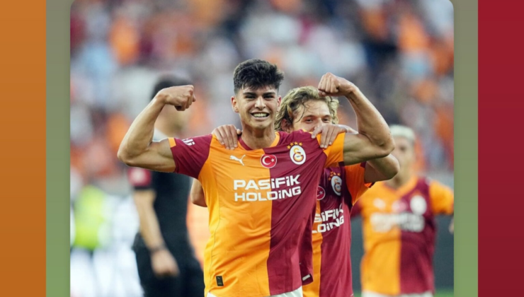 18 yaşındaki Arda Ünyay Galatasaray taraftarını mest etti