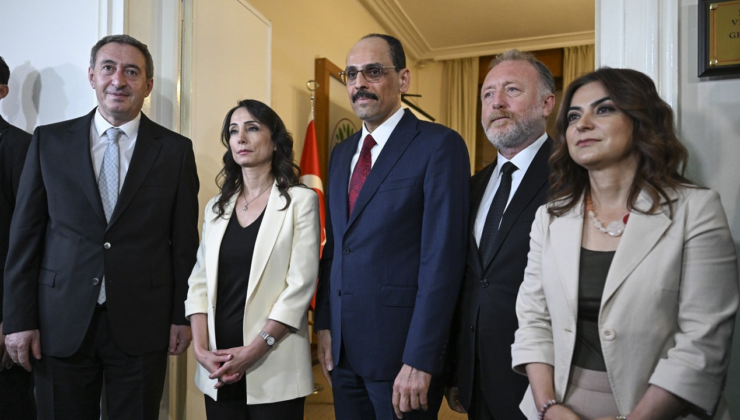 MİT Başkanı Kalın, DEM Parti grubunu ziyaret ediyor