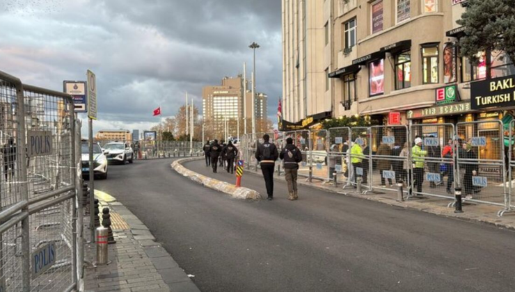 Beyoğlu'nda toplantı ve gösteri yasağı