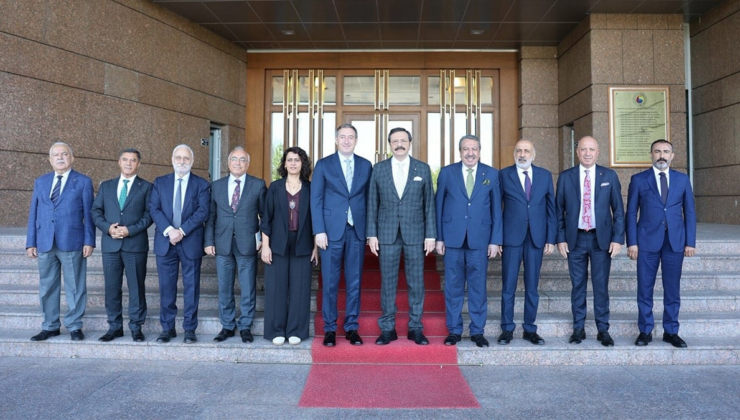 DEM Parti'den TOBB'a ziyaret