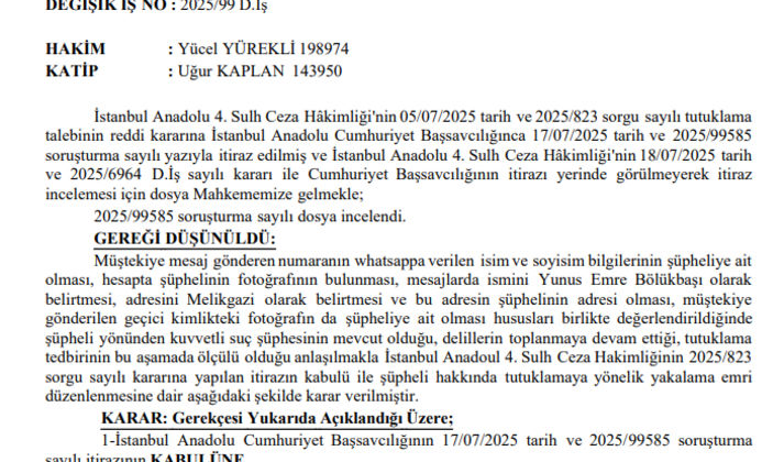 Avukat Epözdemir'e tehditte yakalama kararı!